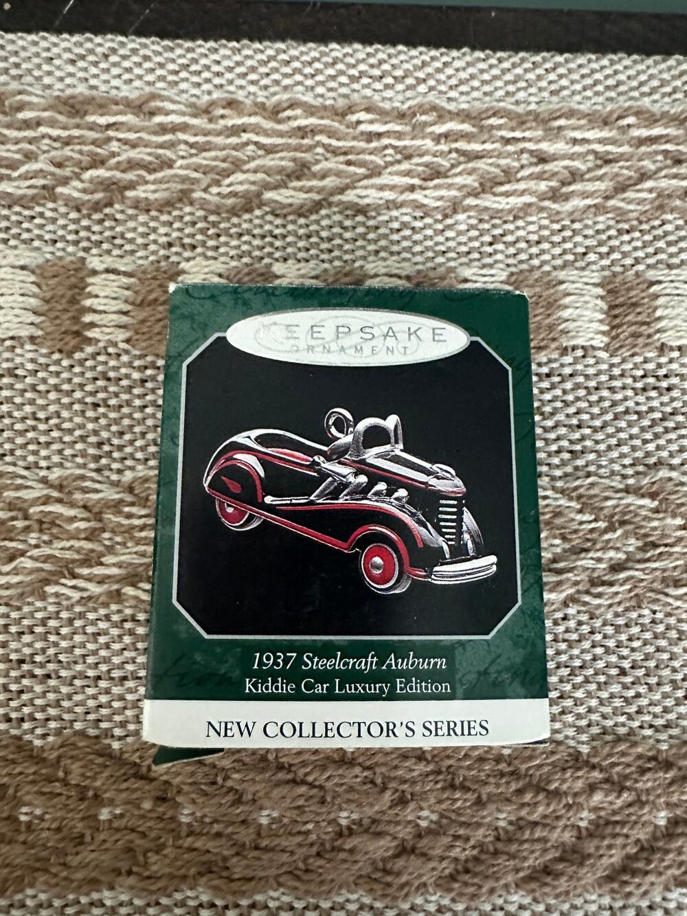 Hallmark Keepsake 1998 1937 Steelcraft Auburn Kiddie Car
